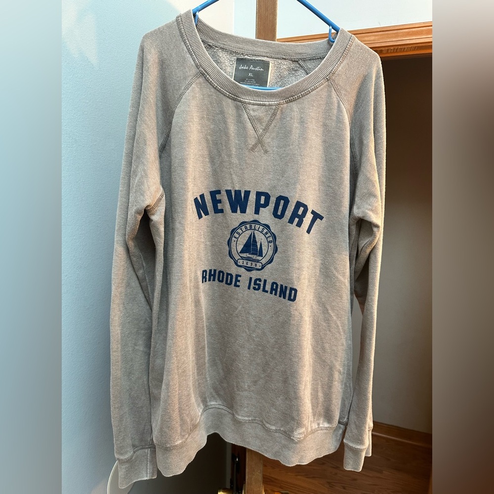 Gray Newport Rhode Island Sweatshirt